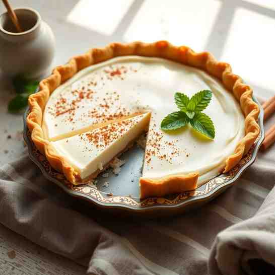 Traditional Qumeshtor Recipe - Creamy Albanian Milk Pie
